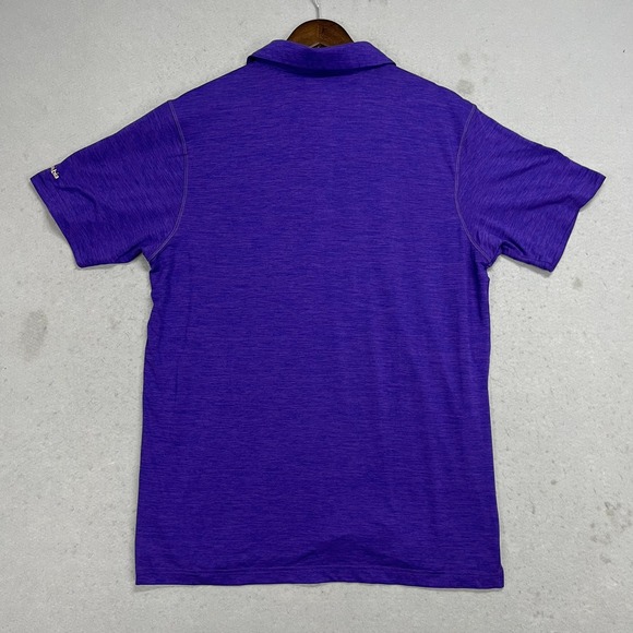 Columbia Sportswear Mens Purple W University Of Washington Polo Shirt L G - Picture 3 of 7